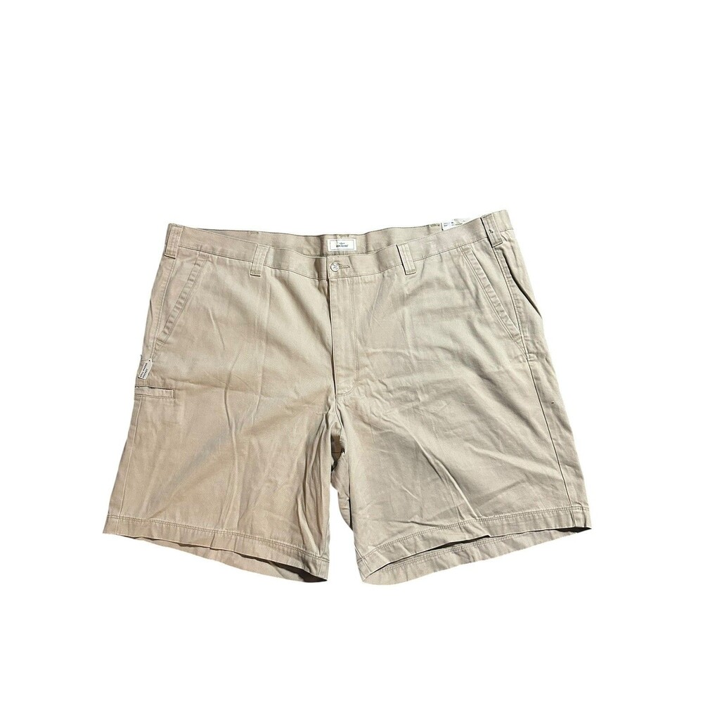 Dockers Men's Big & Tall 50” Relaxed Fit 9" Inseam Shorts 100% Cotton Khaki NWT